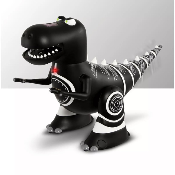 🦖 SHARPER IMAGE Mini RC Robotosaur Dinosaur - Picture 5 of 11